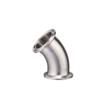 Sanitary Elbow 45 degree pipe fittings quick fitting  stainless steel 304/316 clamp/welded pipe